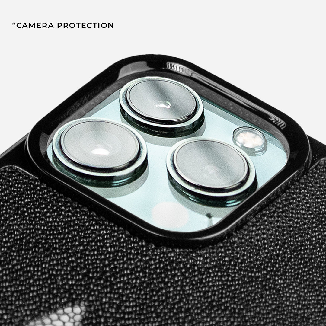 Funda iPhone 13 Pro Illuminati Stingray Black