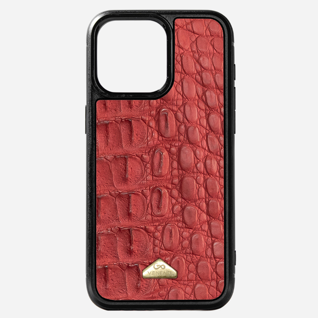 Funda iPhone 16 Pro Billionaire Croc Pyra