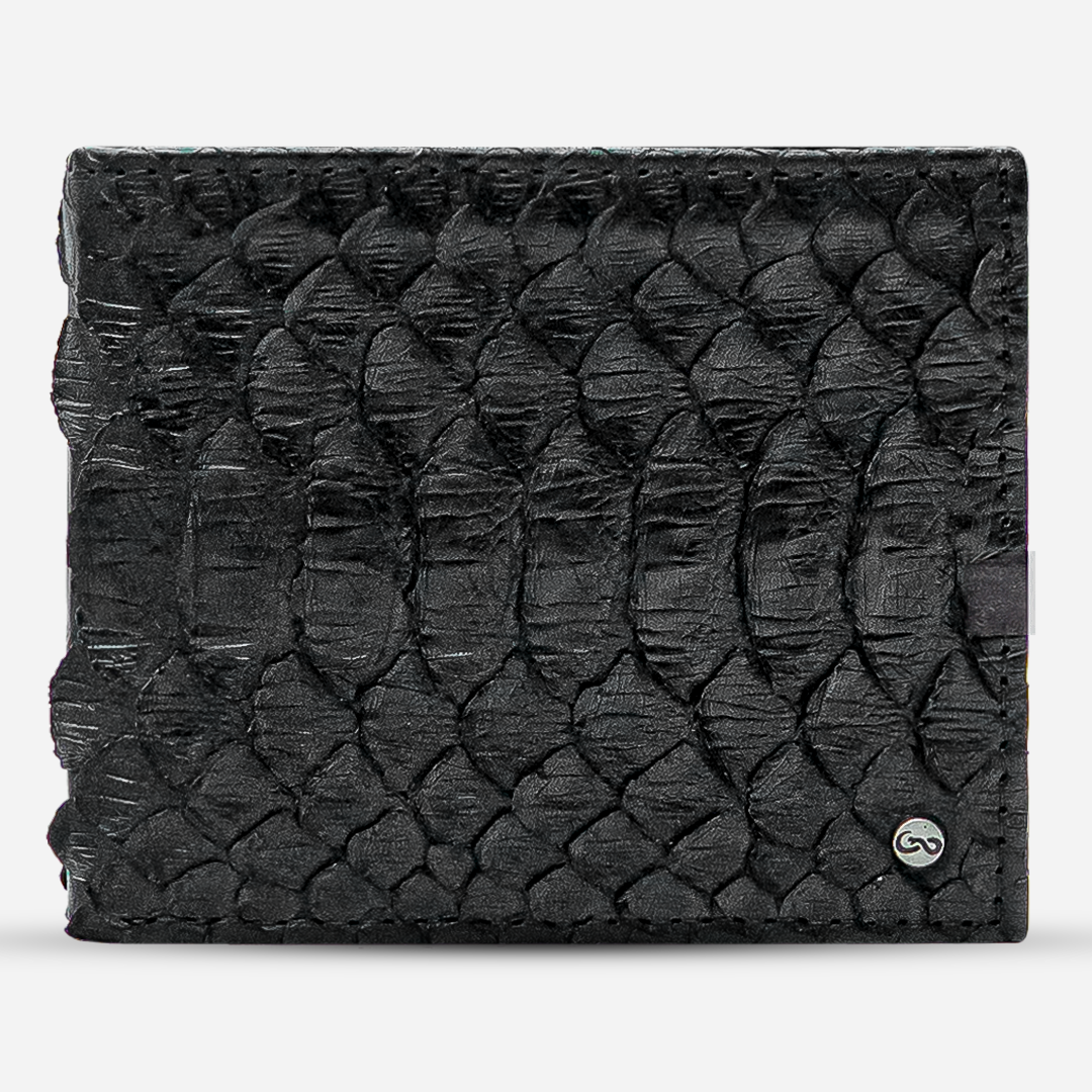 Cartera Grande "The Ambassador" - Python Black