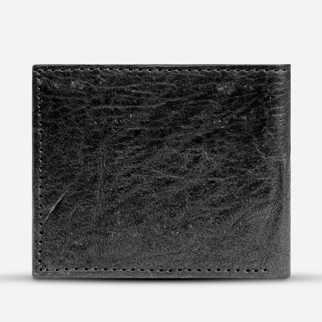 Cartera "The Grid" Black Bison