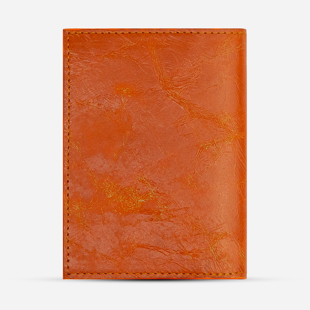 Funda Pasaporte "Il commendatore" Camo Tangerine