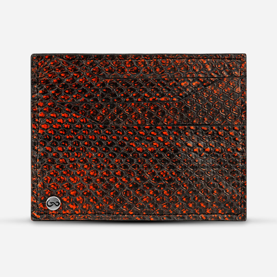 Tarjetero Horizontal "Turbo" Python Mandarin