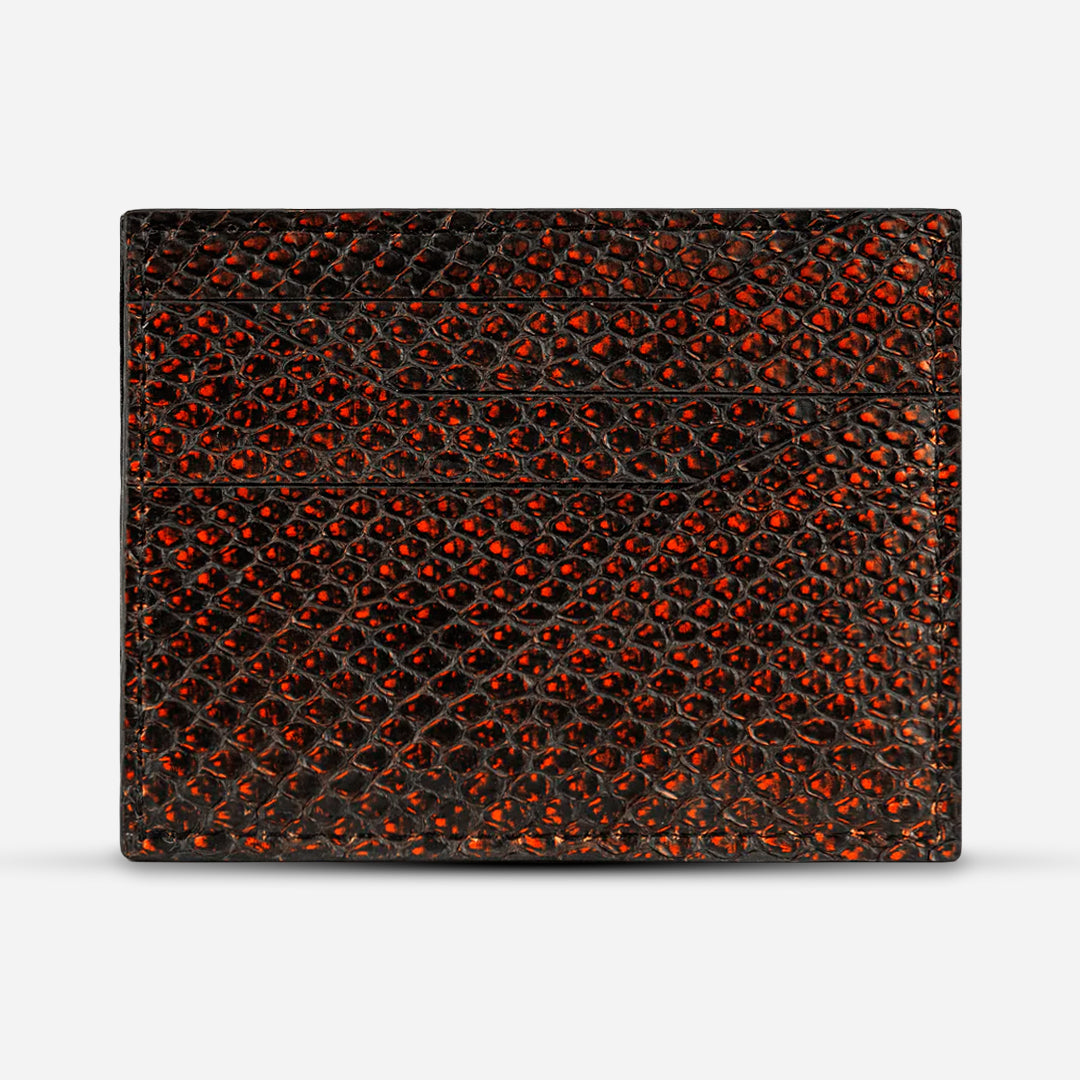 Tarjetero Horizontal "Turbo" Python Mandarin