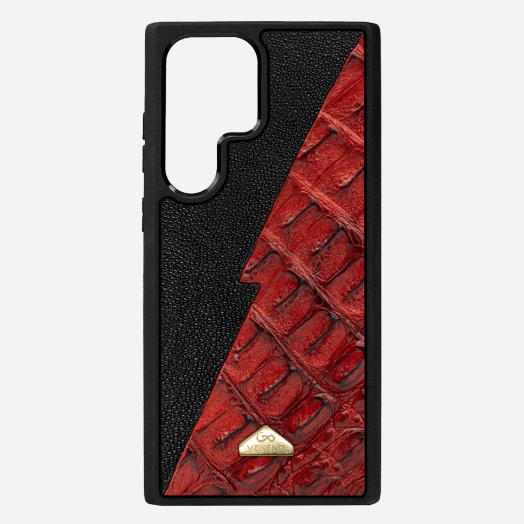 Funda S23 Ultra Illuminati Gemini Red