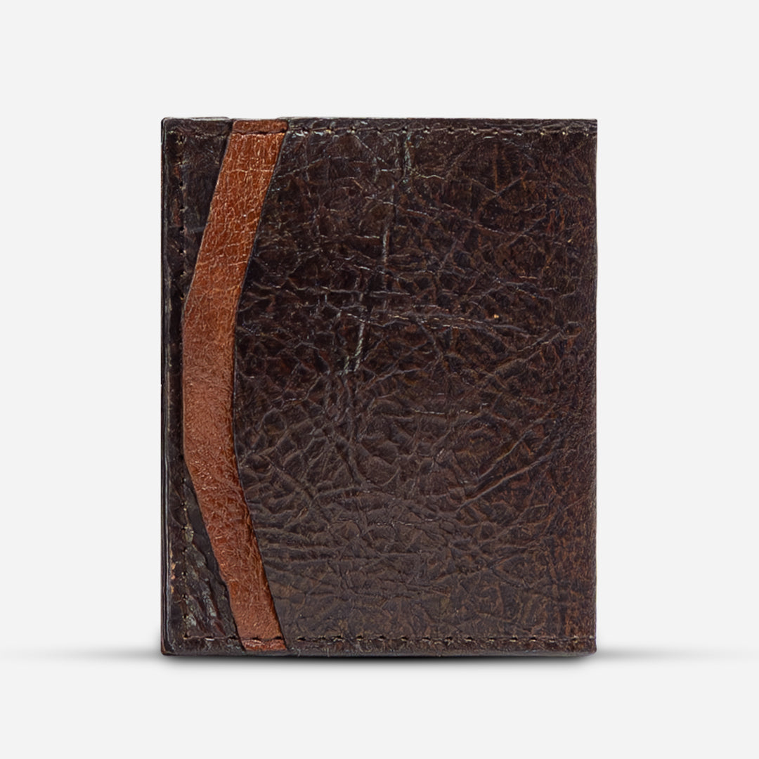 Cartera Compacta "The TIE" Dark Oak