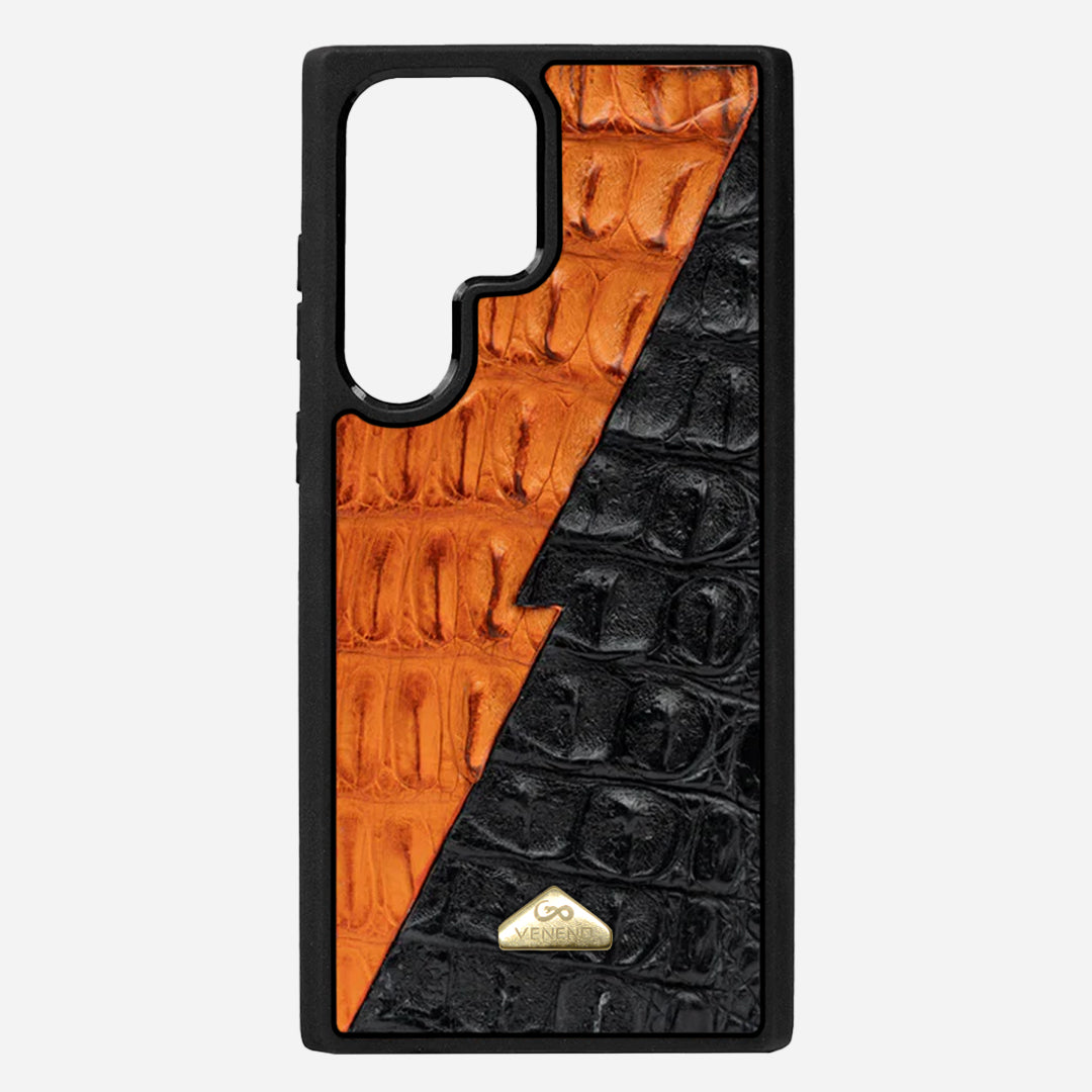 Funda S24 Ultra Illuminati Gemini Orange