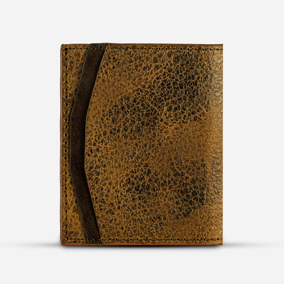 Cartera Compacta "The TIE" Light Brown