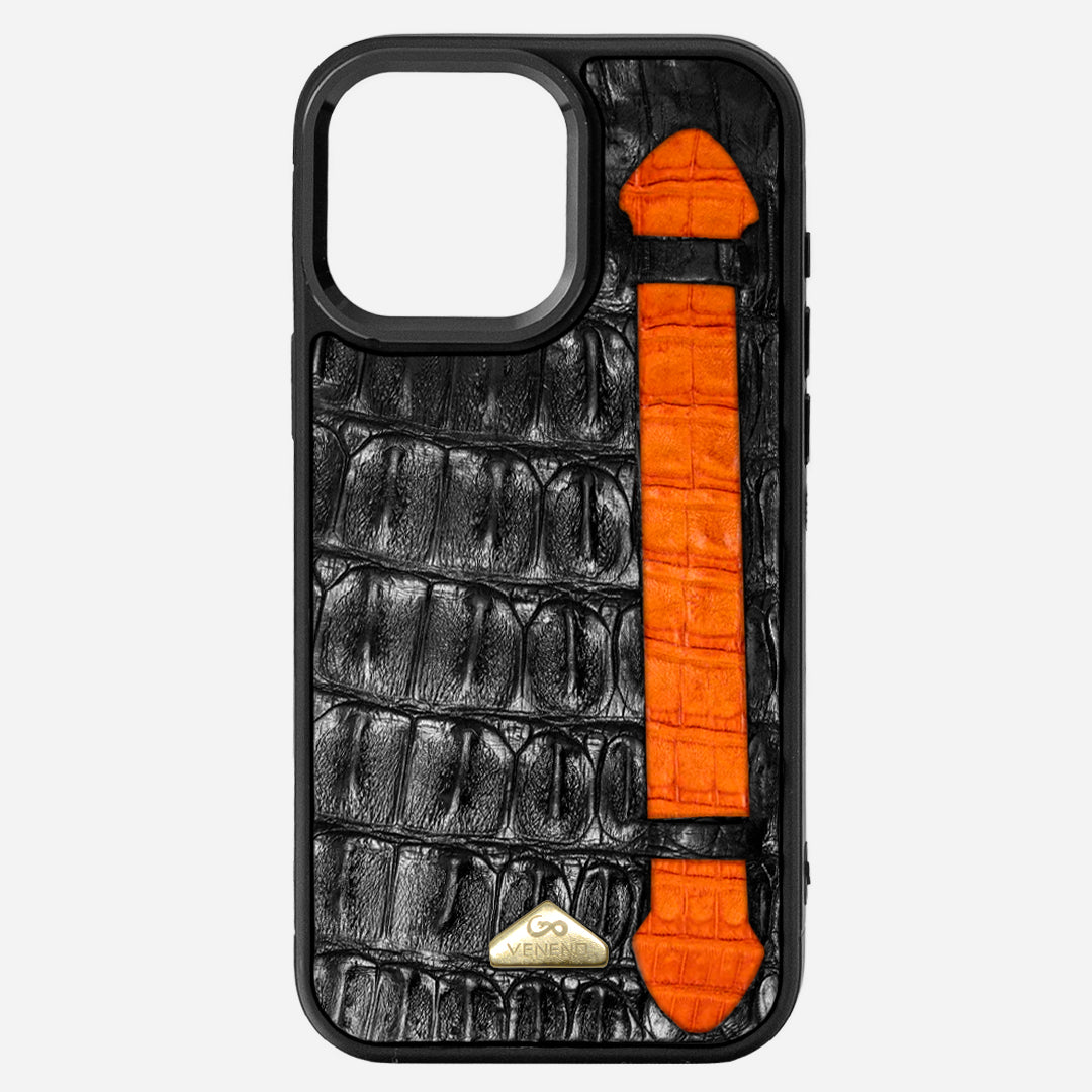 Funda iPhone 16 Pro Max - StrapX Tangerine Noir