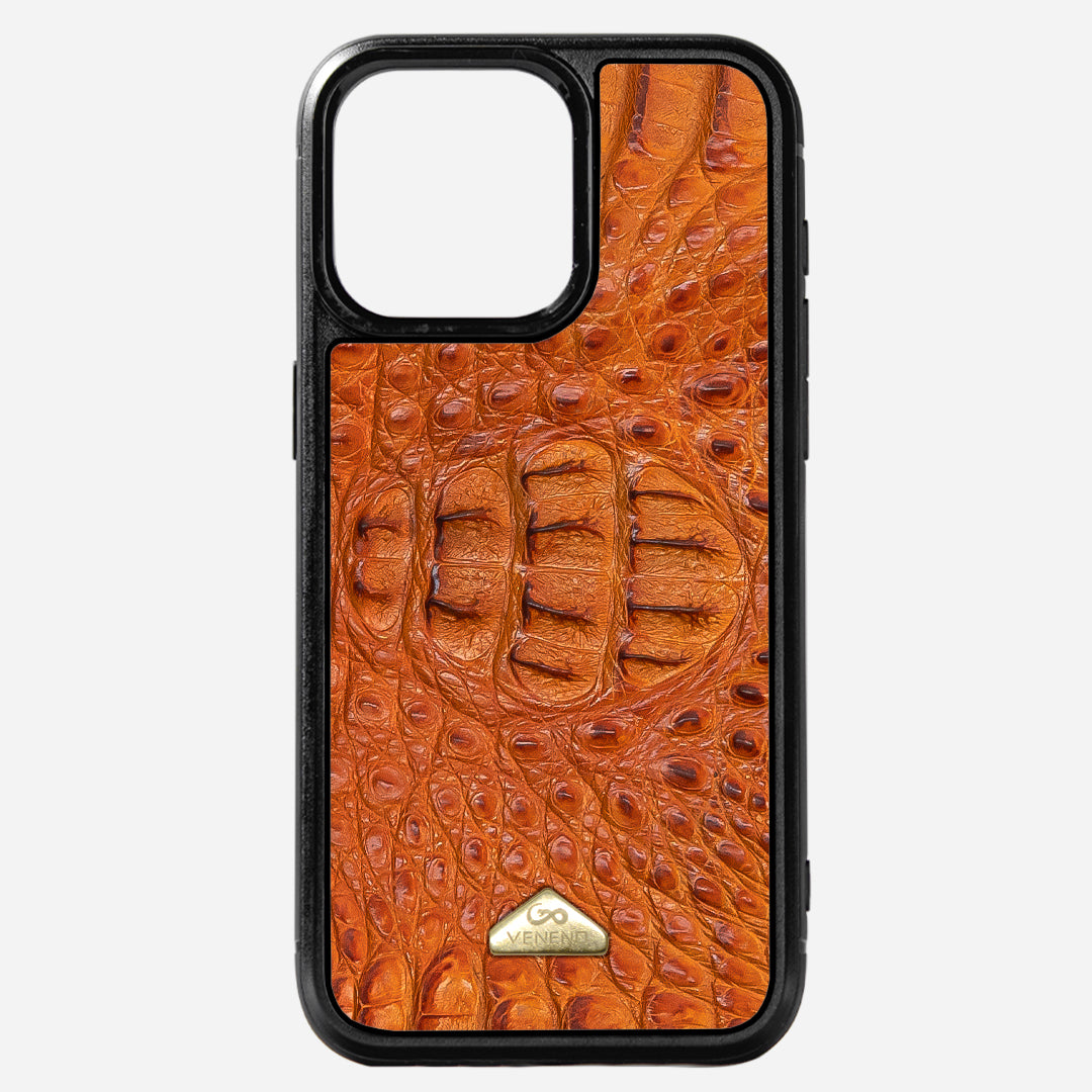 Funda iPhone 16 Pro Phantom Croc Sunset