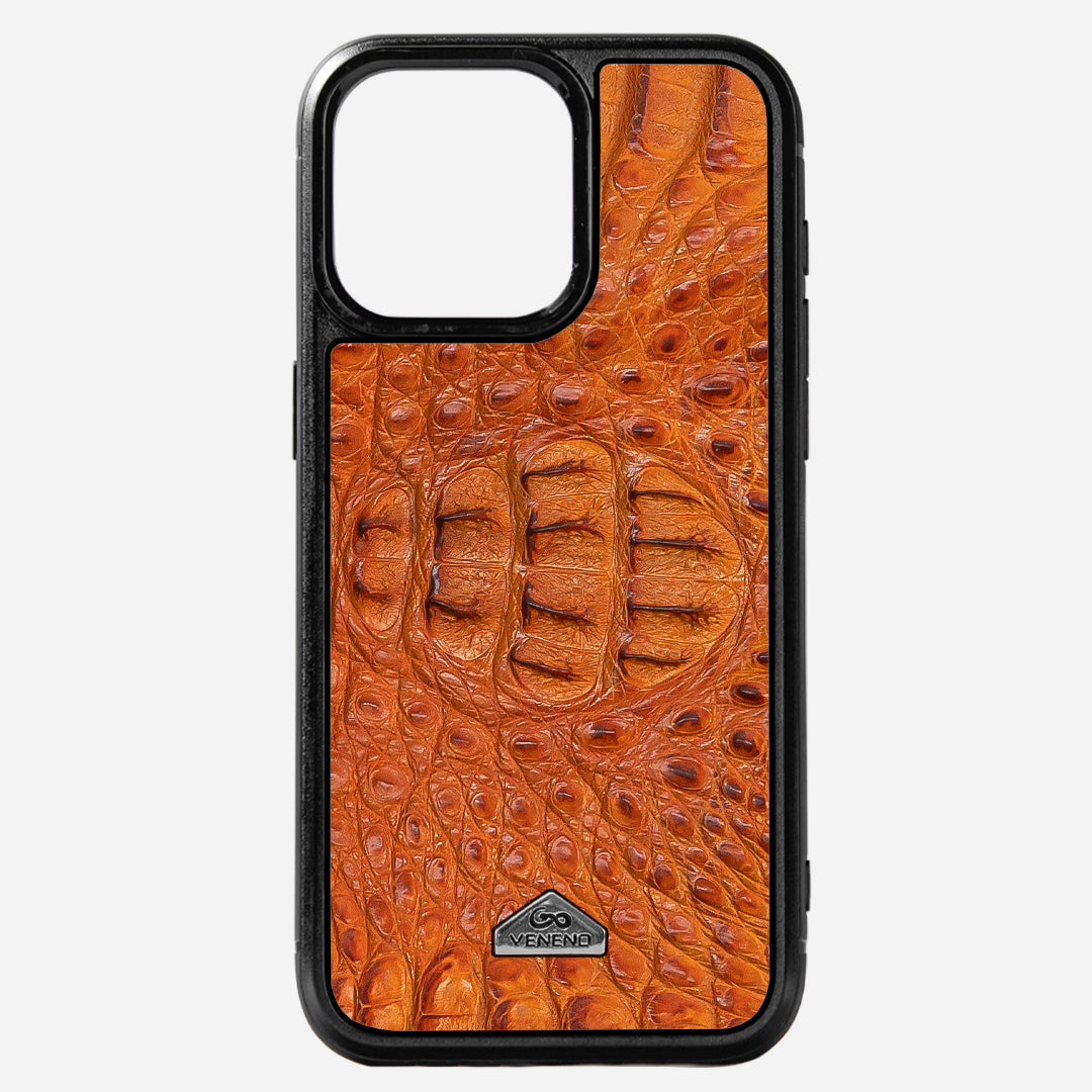 Funda iPhone 16 Pro Phantom Croc Sunset