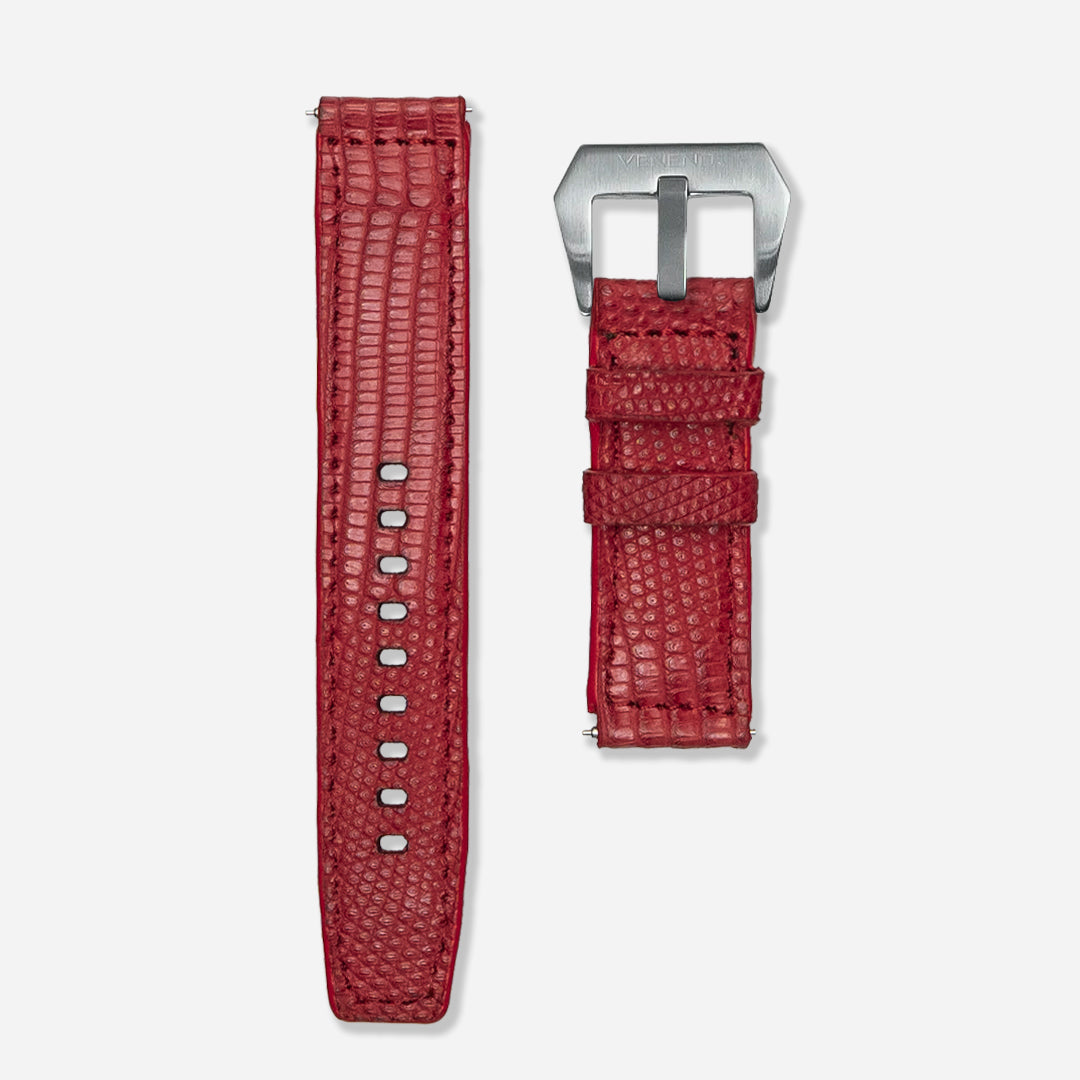 “Extensible 22mm” Lizzard Scarlatto