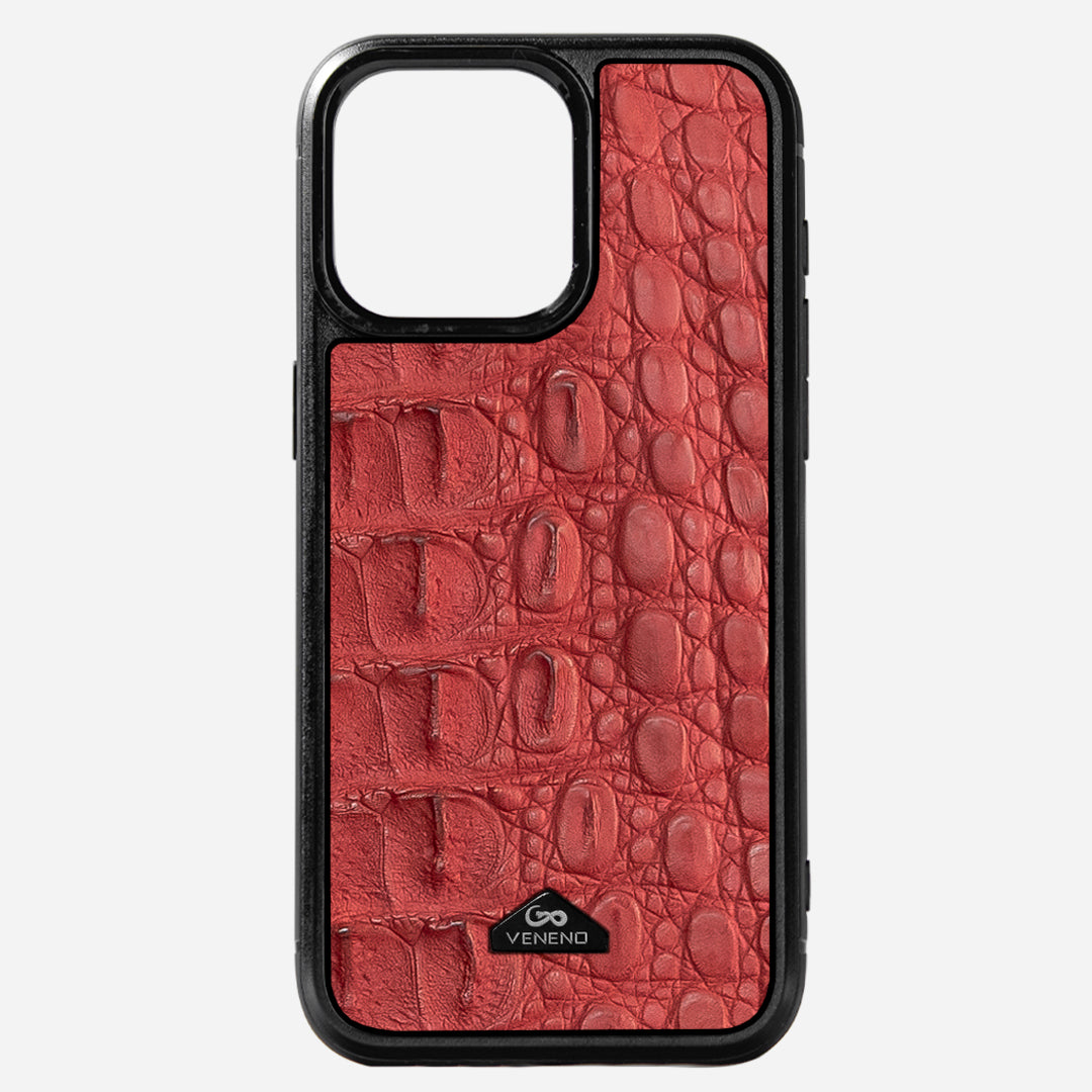 Funda iPhone 15 Pro Max Billionaire Croc Pyra