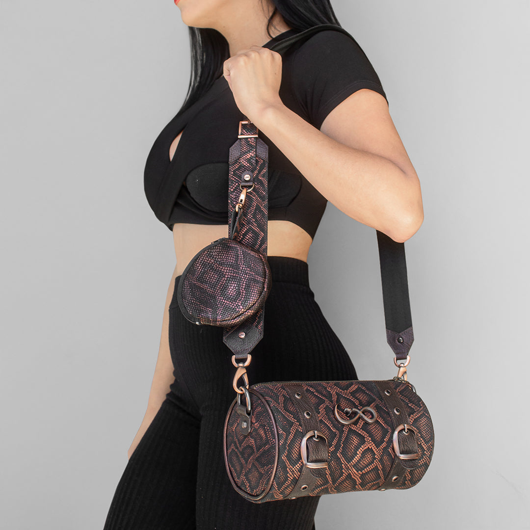 Bolso "Celeste" -Bronze
