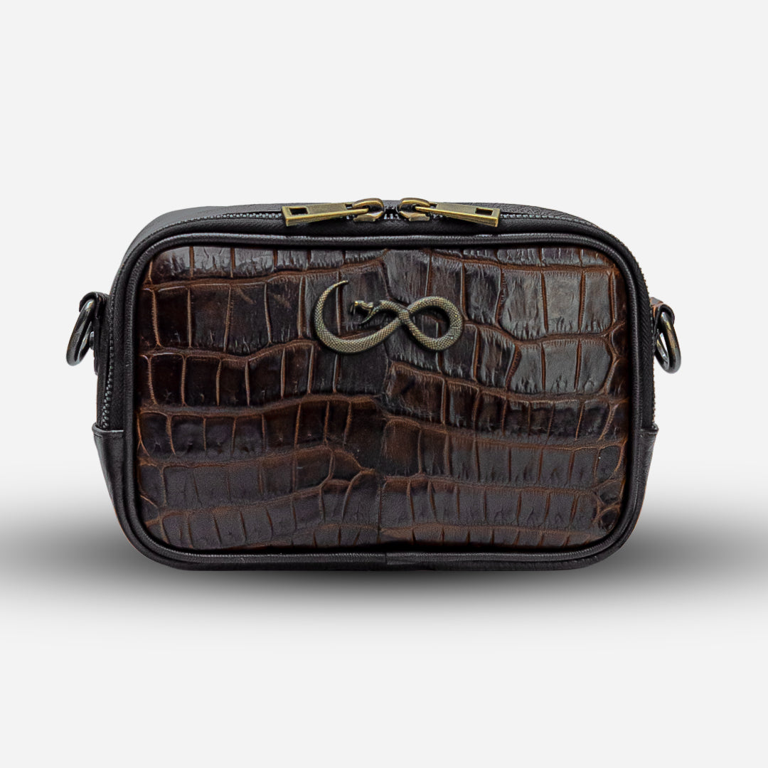 Documentera Mini - Billionaire Croc Brown