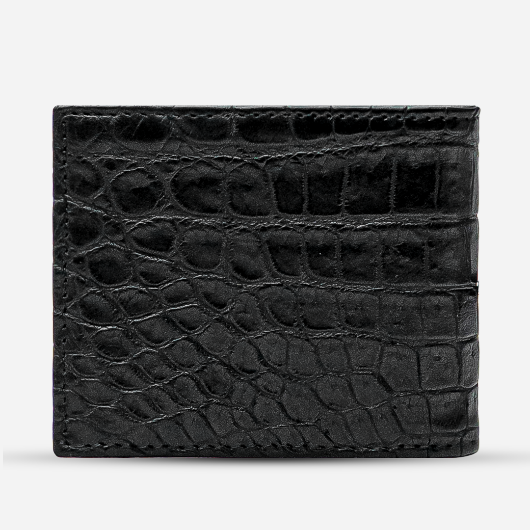 Cartera "The Grid" - Billionaire Croc Black