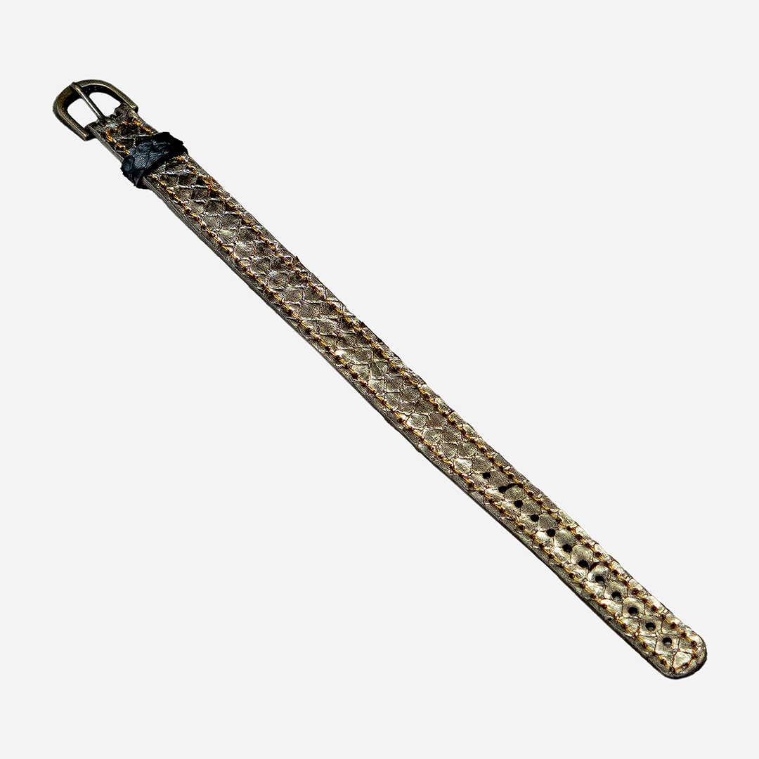 Brazalete Python Sahara Gold