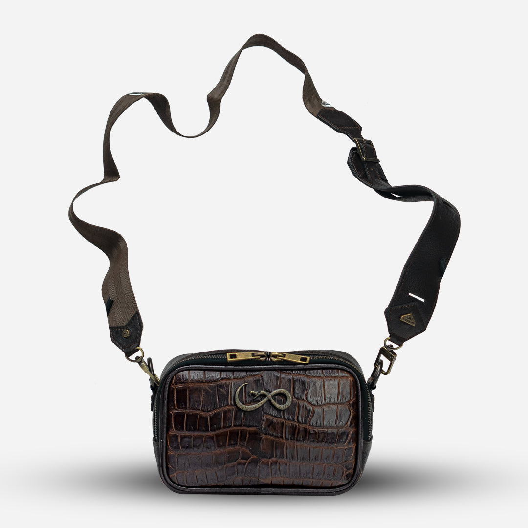 Documentera Mini - Billionaire Croc Brown