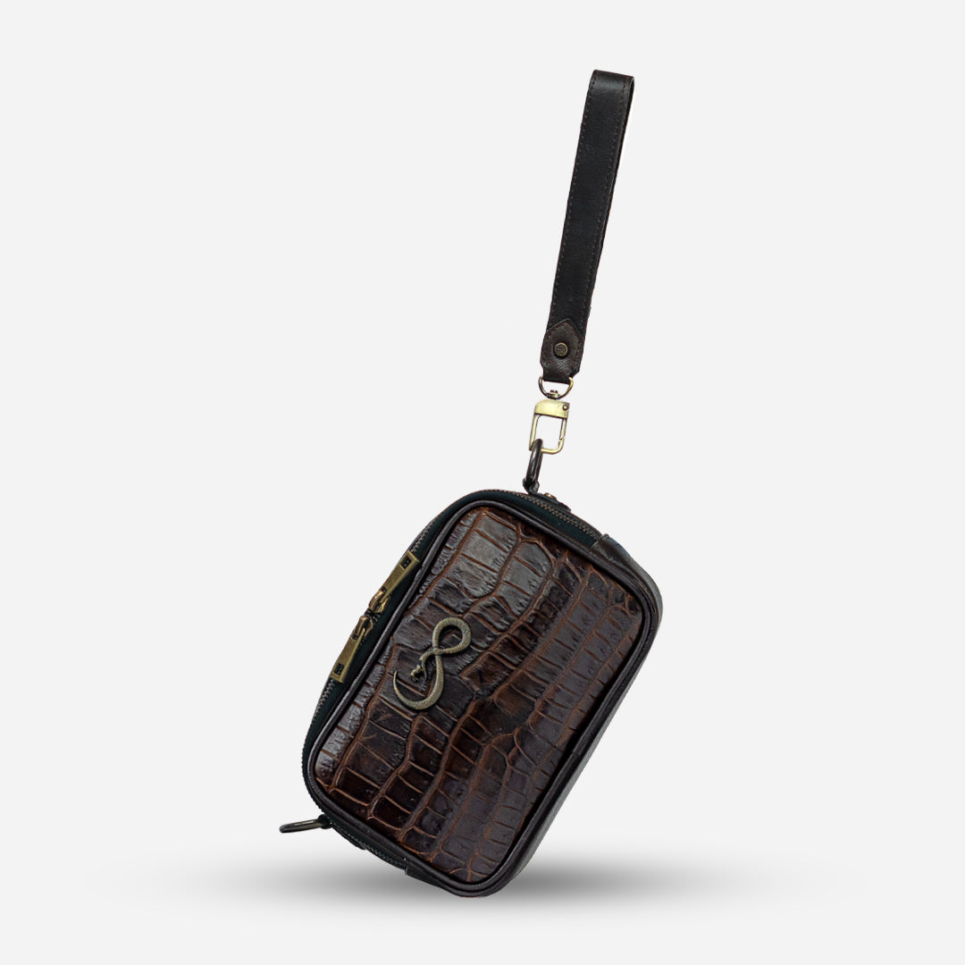 Documentera Mini - Billionaire Croc Brown