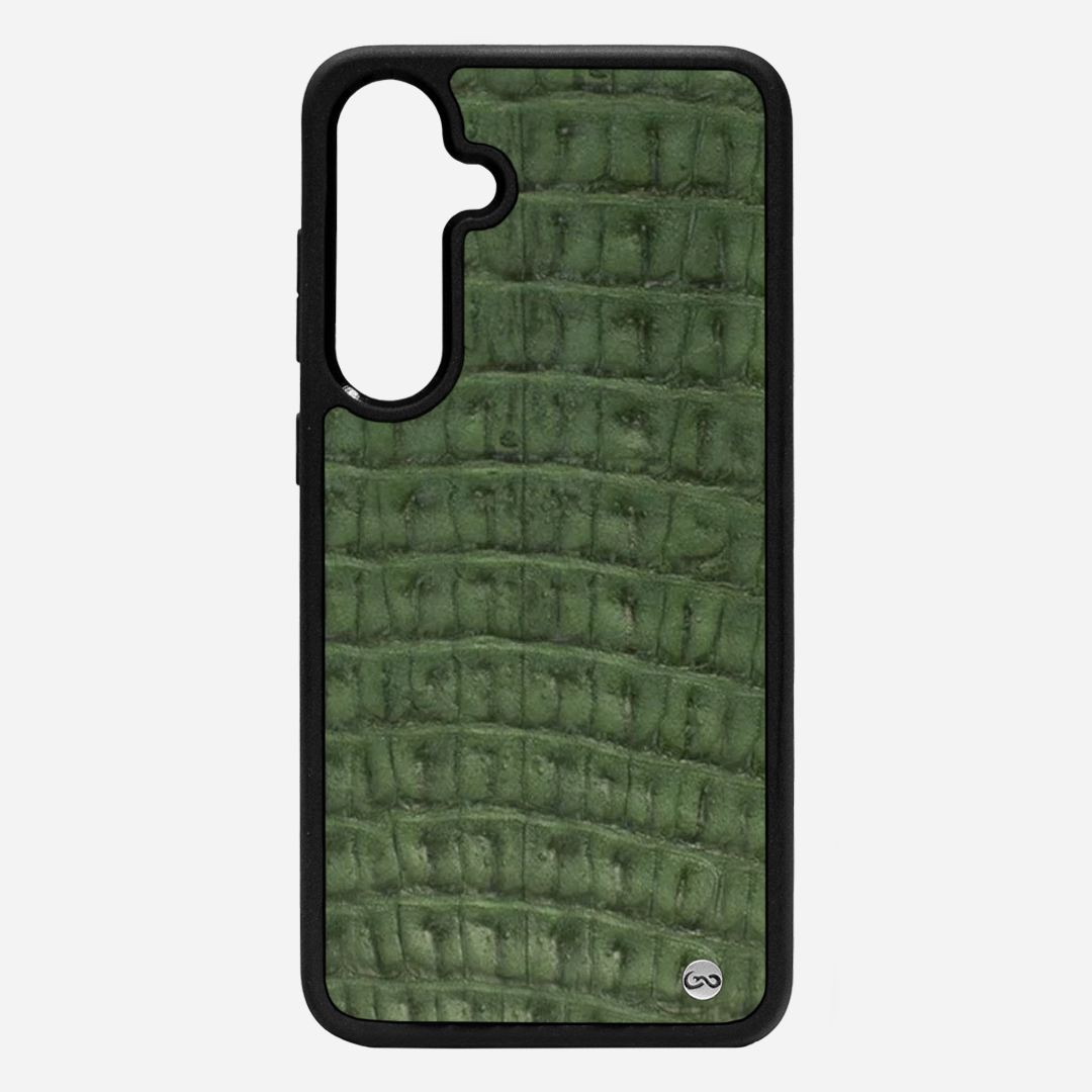 Funda S25 Plus Billionaire Croc Green