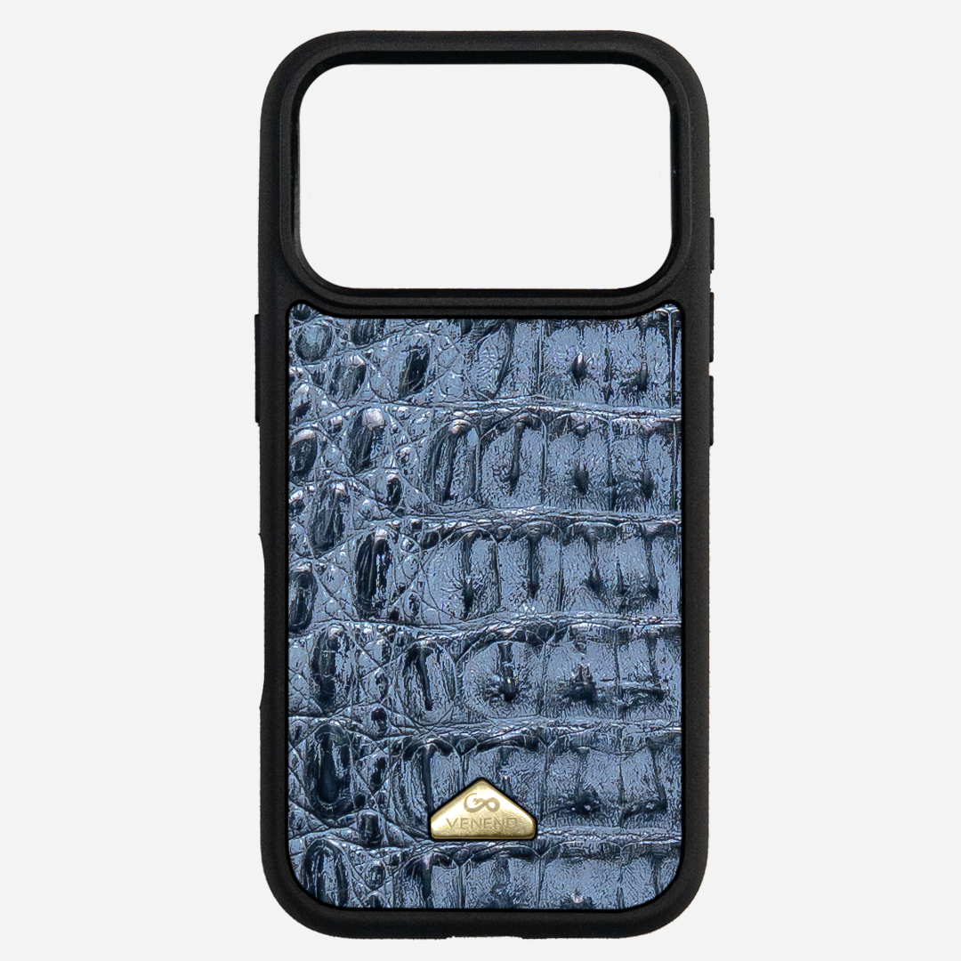 Funda iPhone 17 Pro Max Billionaire Croc Haze