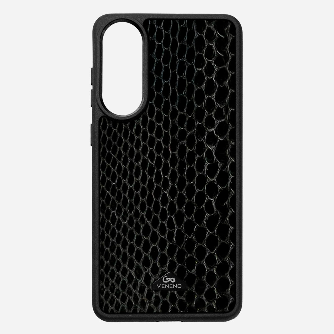 Funda S25 Edge Illuminati Python Half Black