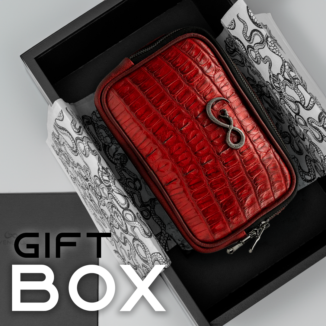 Documentera Mini - Billionaire Croc Red