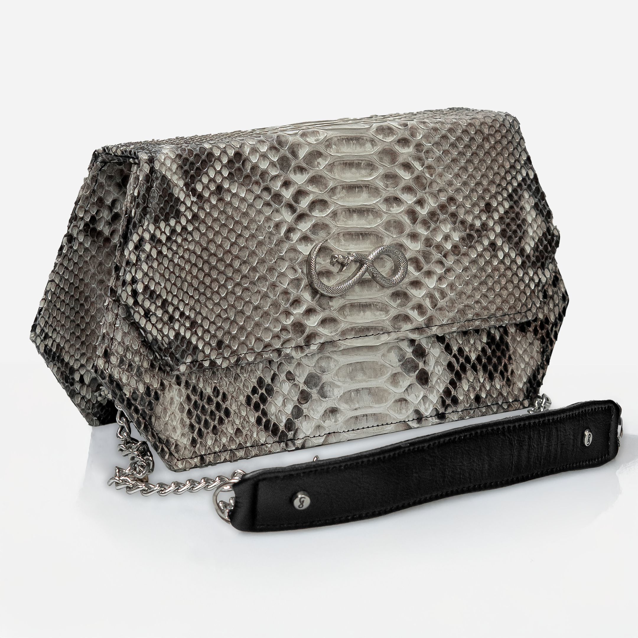 Bolso "Adhara" Python Nu