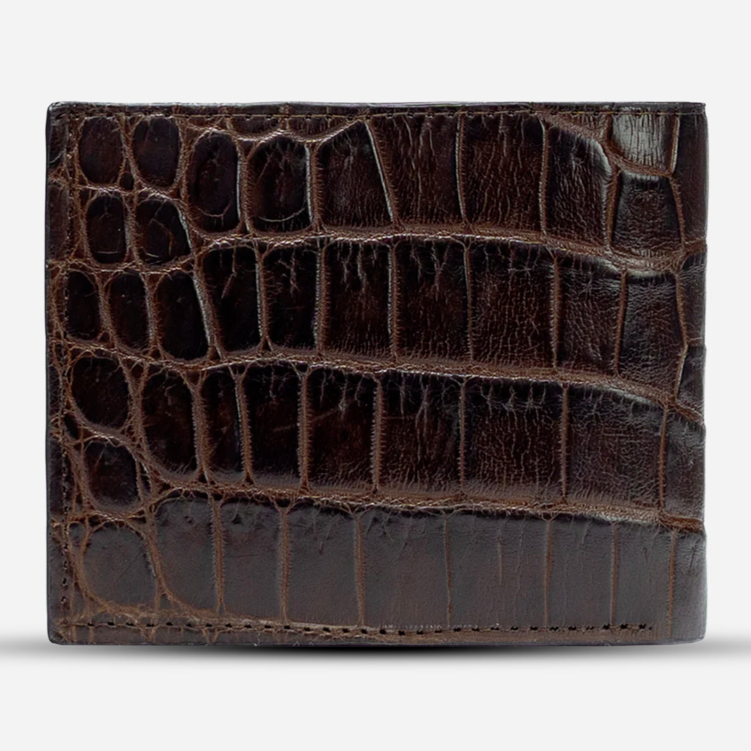 Cartera Grande "The Ambassador" - Billionaire Croc Brown