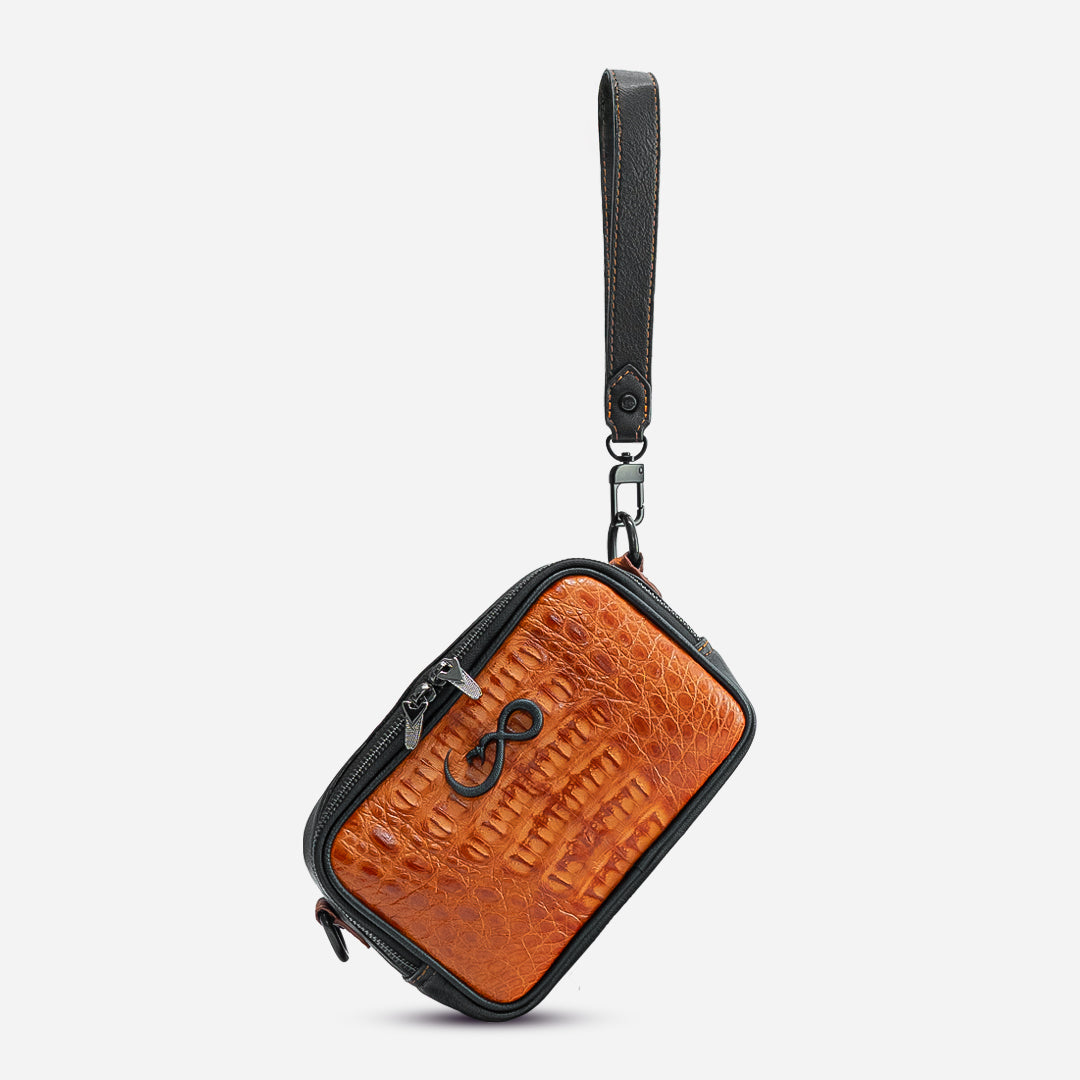 Documentera Mini - Billionaire Croc Orange Sunset