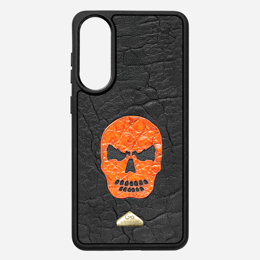 Funda S25 Edge Illuminati Kranium Orange