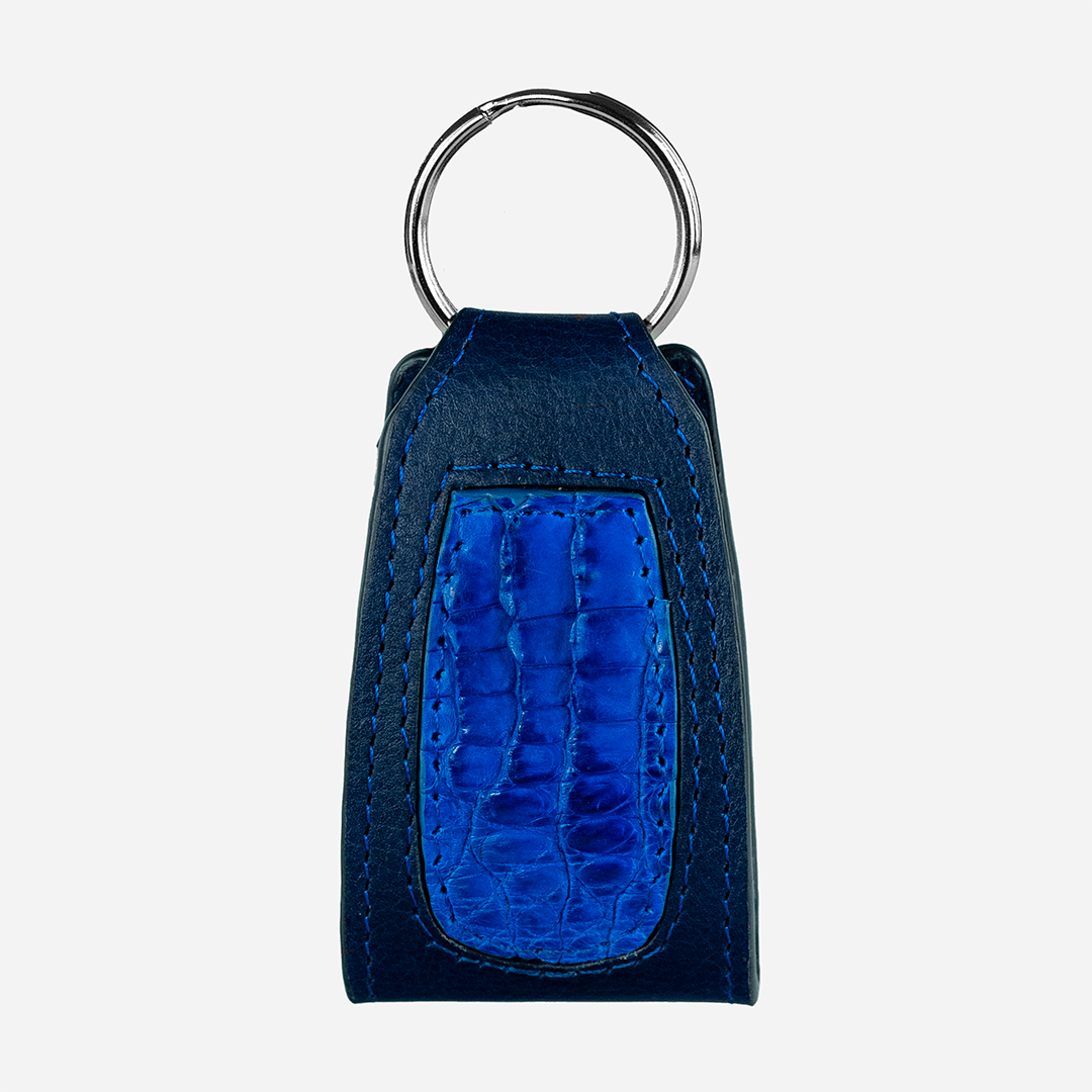 Llavero "The Shield" - Billionaire Croc Royal Blue