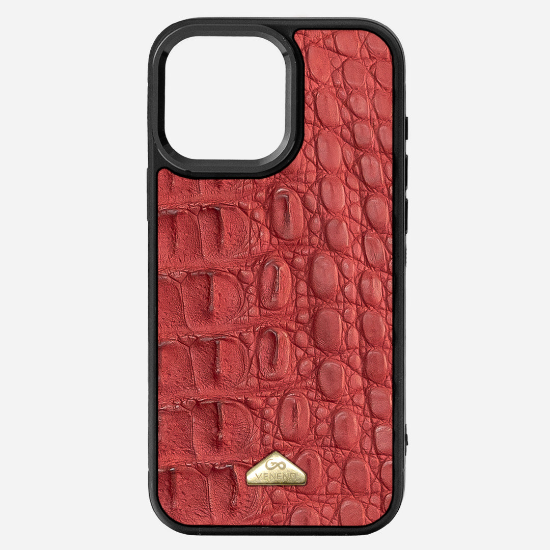 Funda iPhone 16 Pro Max Billionaire Croc Pyra