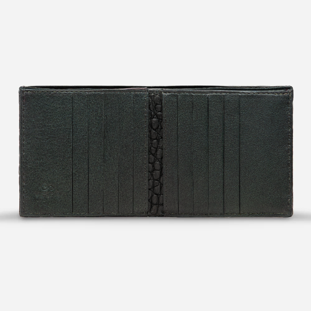Cartera Grande "The Ambassador" - Billionaire Croc Black Mate