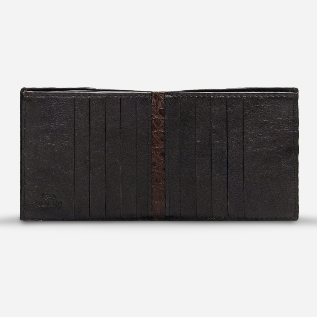 Cartera Grande "The Ambassador" - Billionaire Croc Brûlé