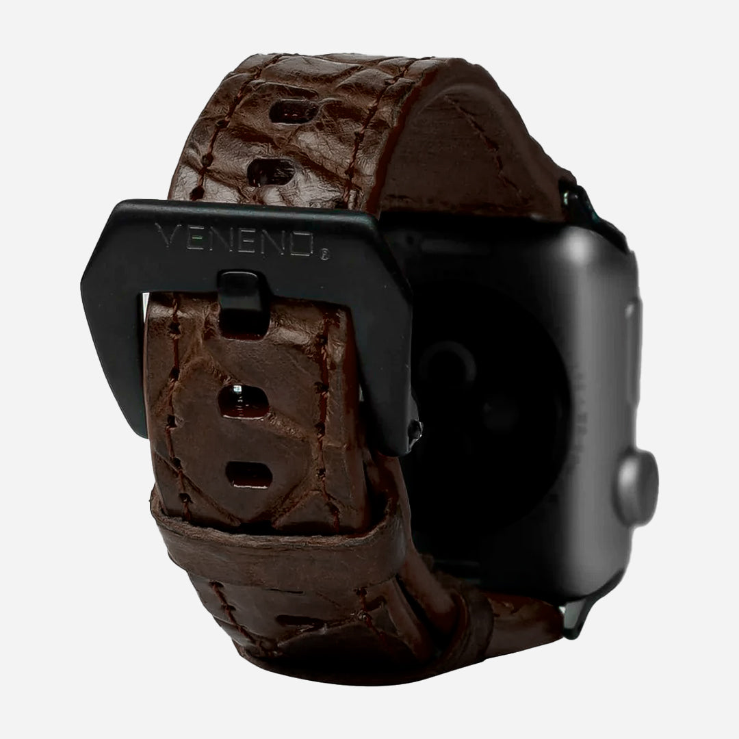Extensible - Apple Watch Billionaire Croc Chocolate