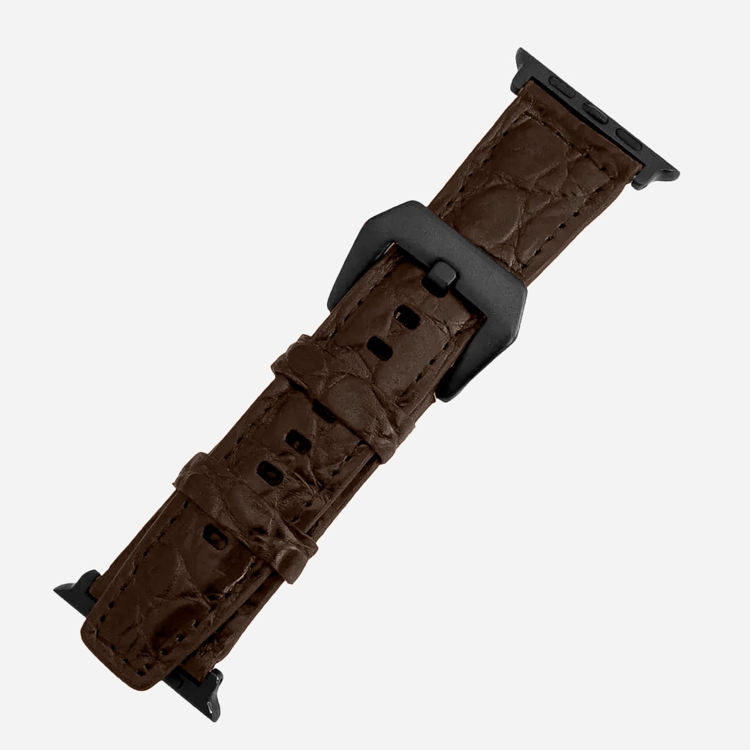 Extensible - Apple Watch Billionaire Croc Chocolate