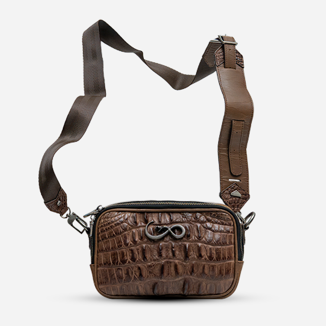 Documentera Mini - Billionaire Croc Cocoa Lux