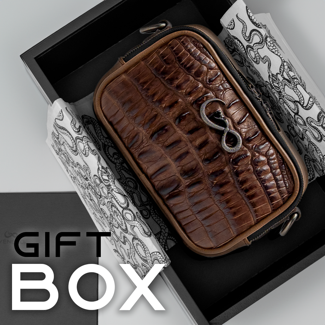 Documentera Mini - Billionaire Croc Cocoa Lux