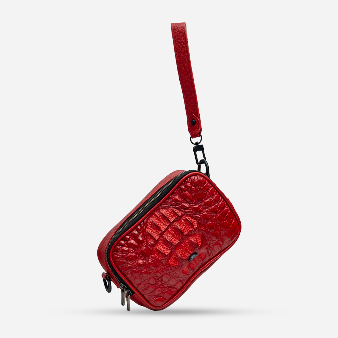 Documentera Mini - Billionaire Croc Red