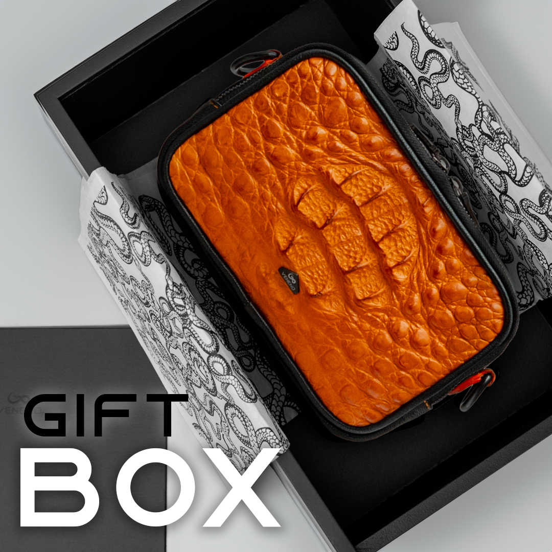Documentera Mini - Billionaire Croc Orange