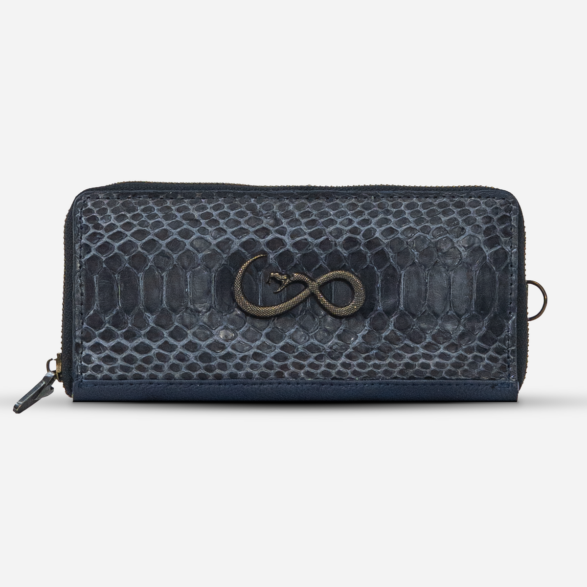 Cartera Larga "The Glam" Python Mist