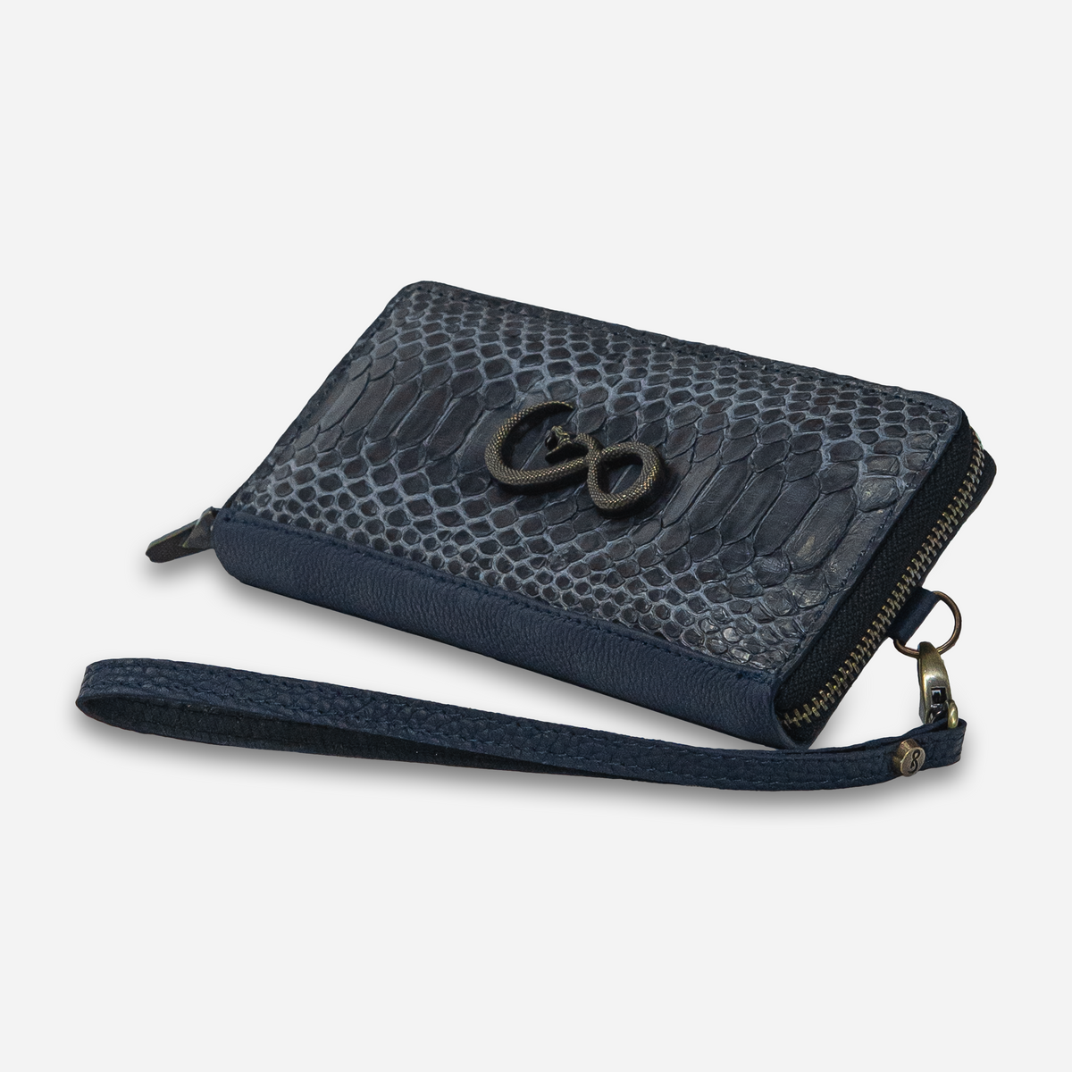 Cartera Larga "The Glam" Python Mist