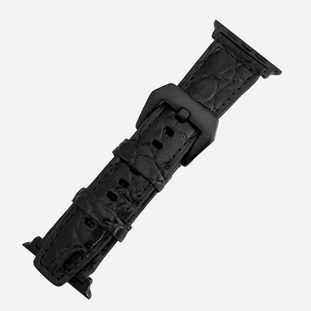 Extensible - Apple Watch Billionaire Croc Black