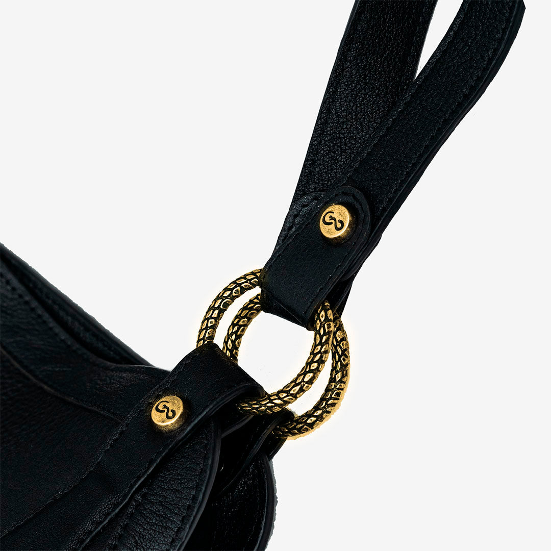 Bolsa Shoulder bag - BARBARA Black