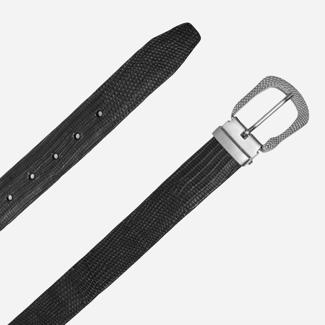 Cinturón – Lizzard Black