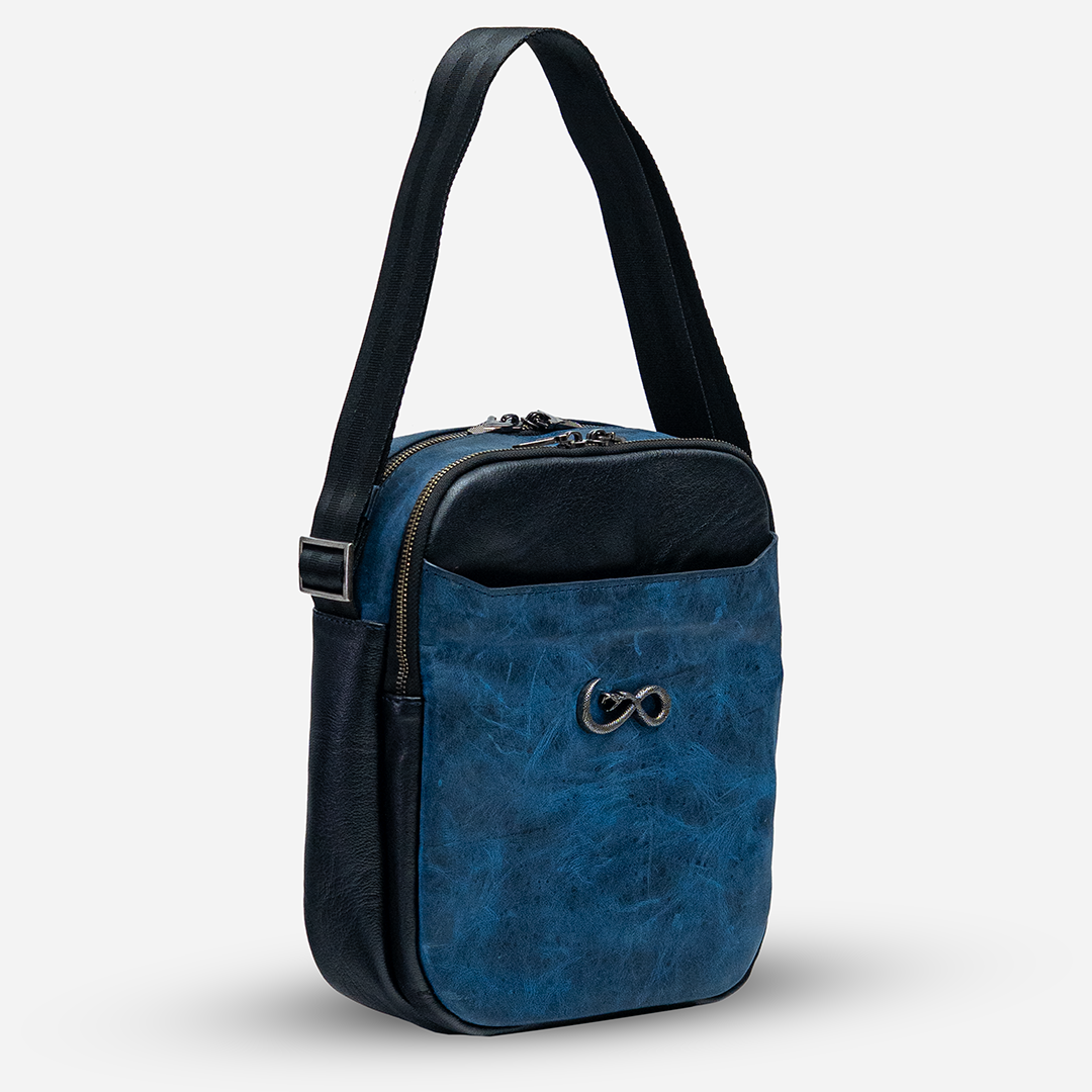 "The Axis" - Cobalt Blue