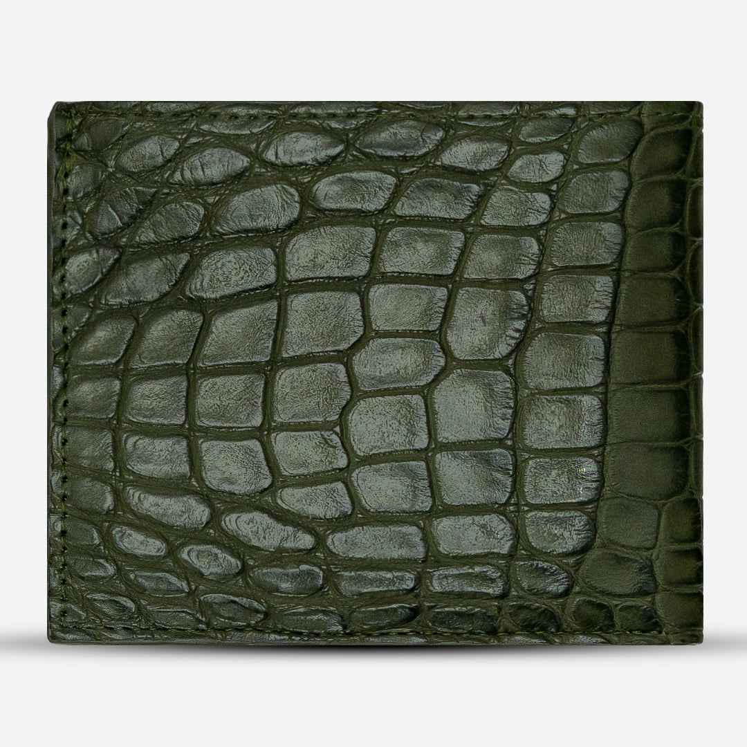 Cartera Grande "The Ambassador" - Billionaire Croc Olive