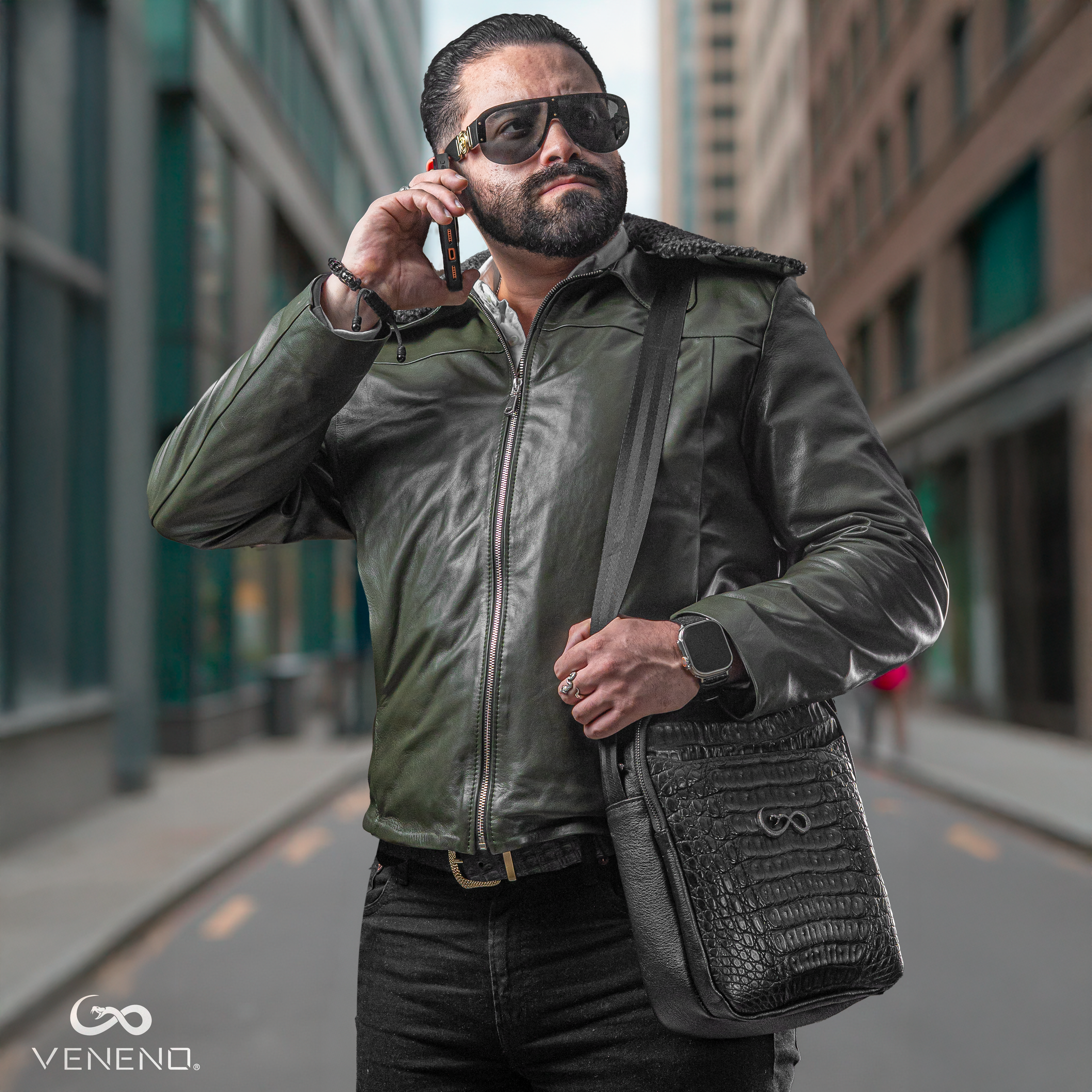 "The Axis" - Billionaire Croc Black