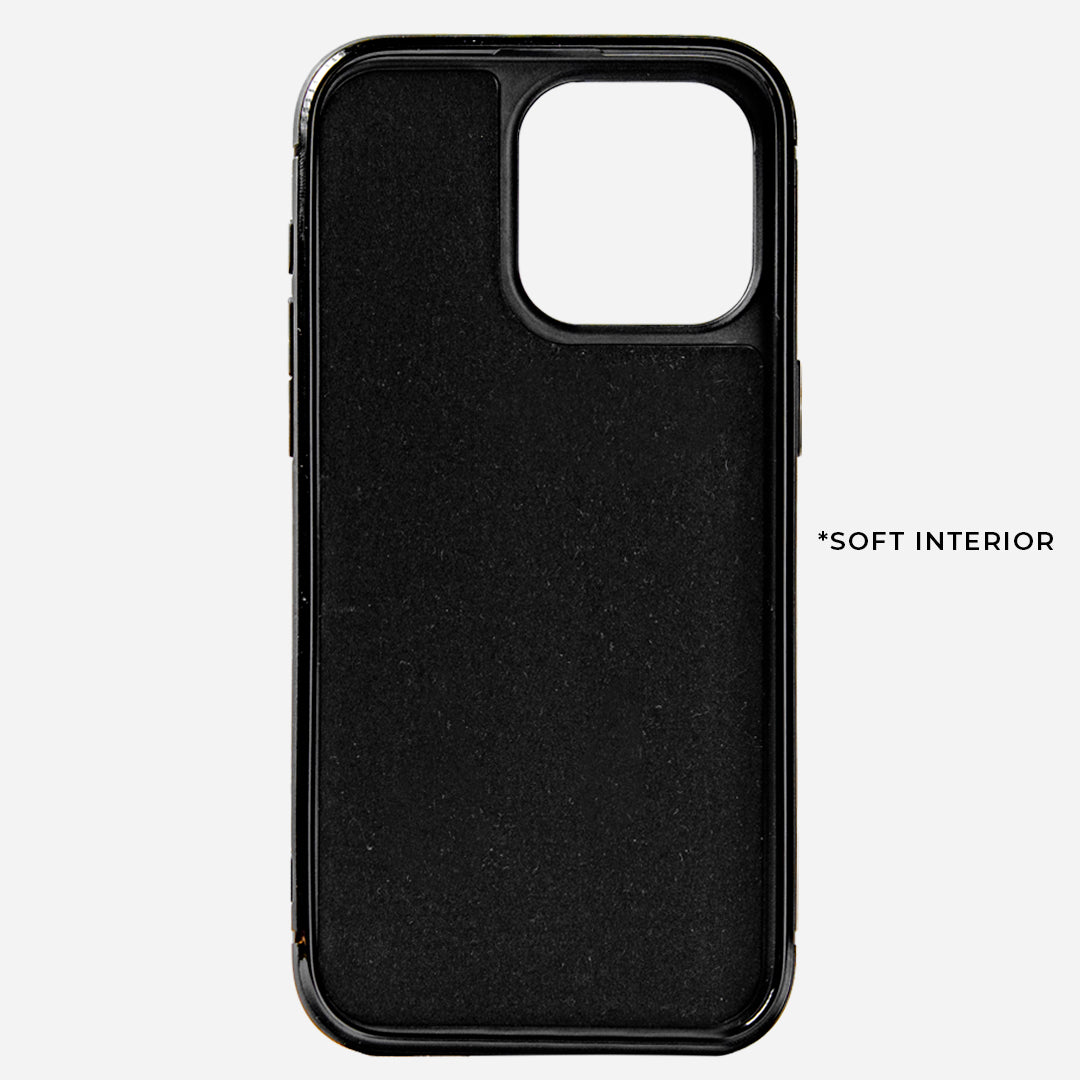 Funda iPhone 13 Pro Illuminati Billionaire Croc Black