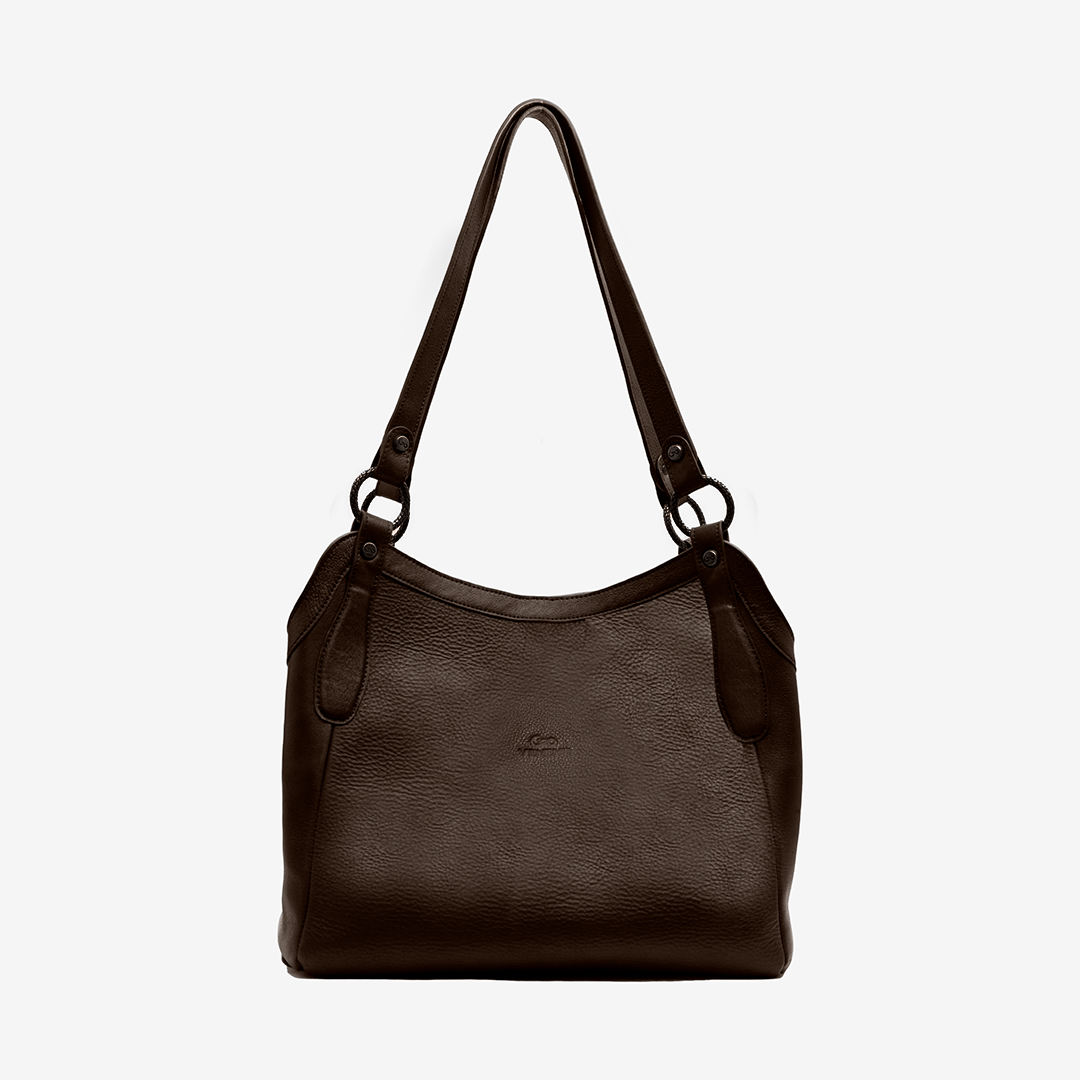 Bolsa Shoulder bag - BARBARA Moka